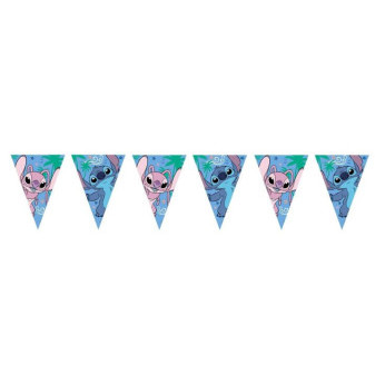 Girlanda vlajky Stitch a Angel - 230 cm