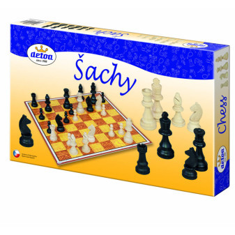 Detoa šachy dřevěné