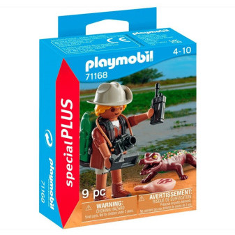 Playmobil® Special Plus 71168 Výzkumník s aligátorem