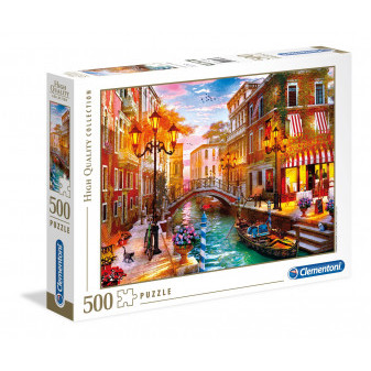 Clementoni Sunset over Venice - 500 pcs - High Quality Collection