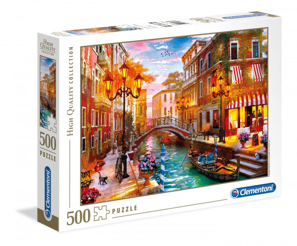 Clementoni 35063 Sunset over Venice - 500 pcs - High Quality Collection