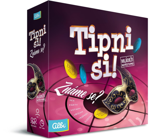 Albi  Tipni si! Známe se? 18+ (zmenšená krabice) RJ9