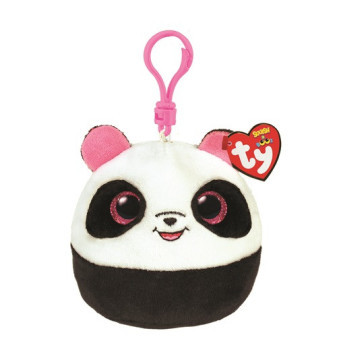 Ty Squishy Beanies BAMBOO, Clip 8,5 cm - panda