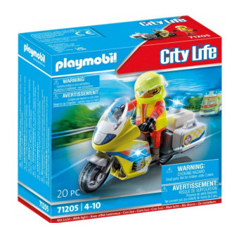 Playmobil® City Life 71205 Záchranářský motocykl s blikajícím světlem